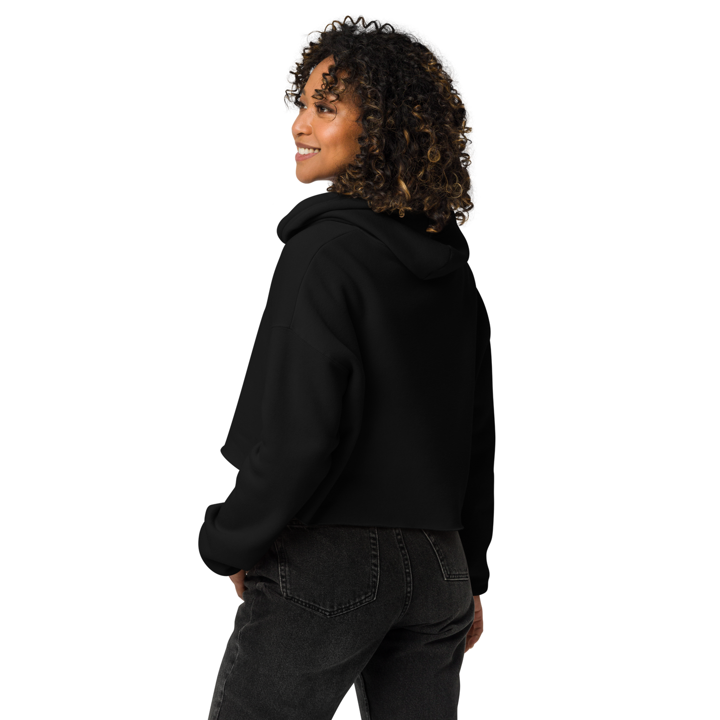 Lady Outlaws Womans Crop Hoodie