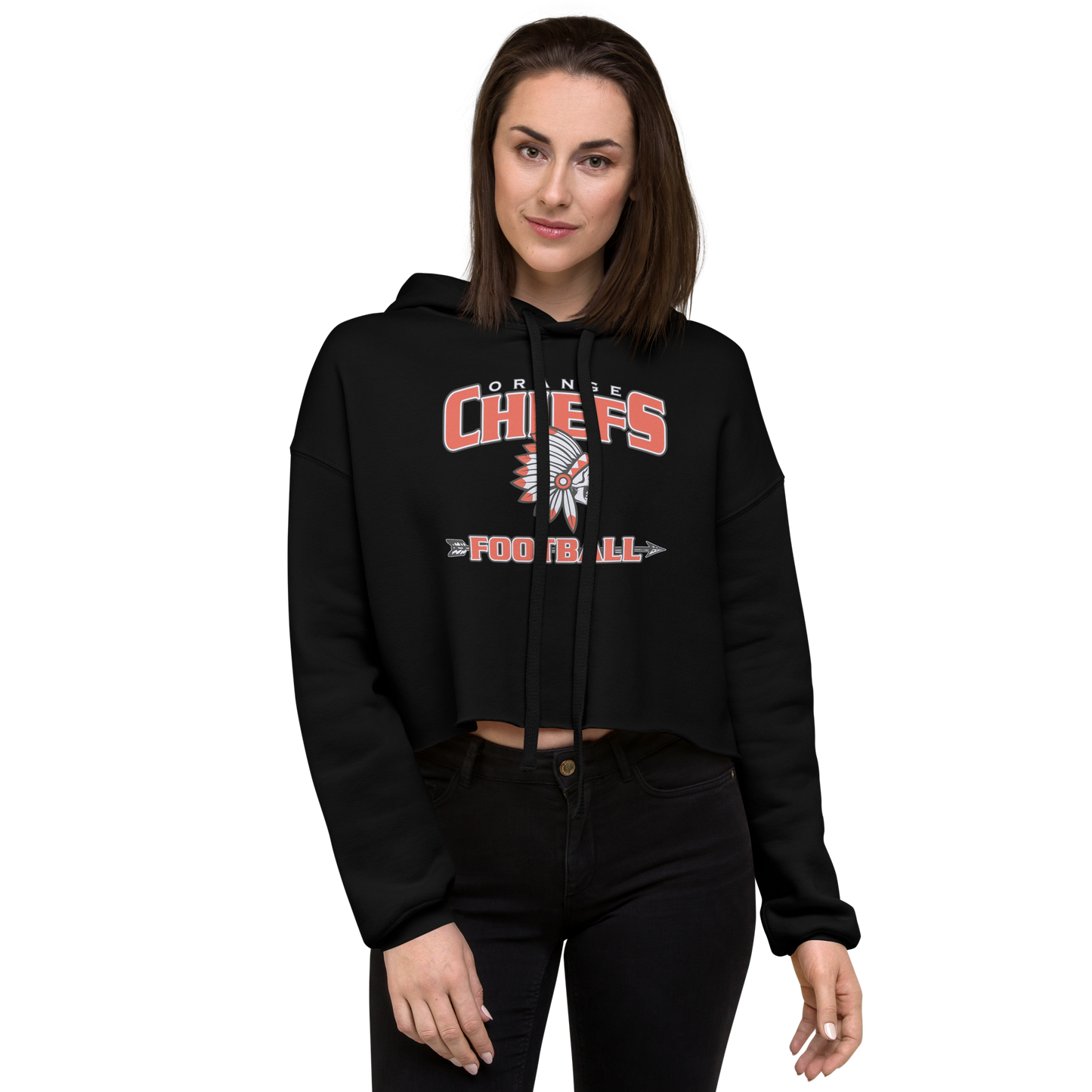 OC Chiefs Crop Hoodie