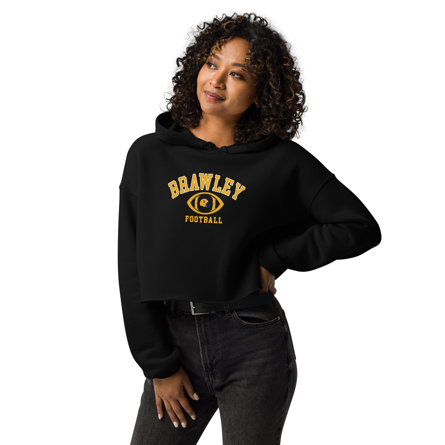 Brawley Football Crop Hoodie