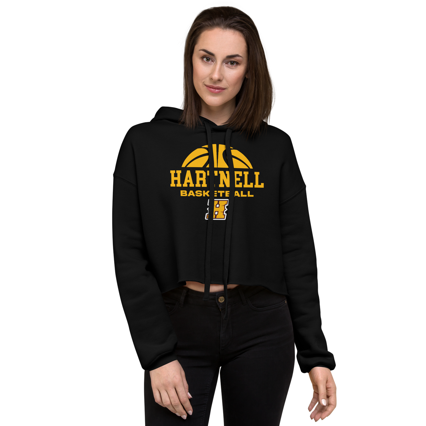 Hartnell Basketball Crop Hoodie