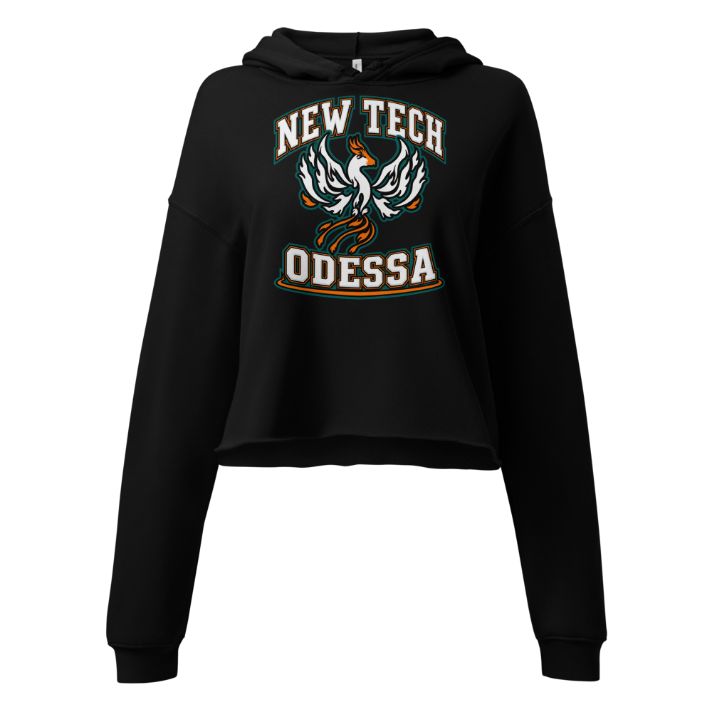 New Tech Odessa - Women's Cropped Hoodie
