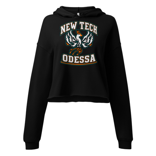 New Tech Odessa - Women's Cropped Hoodie