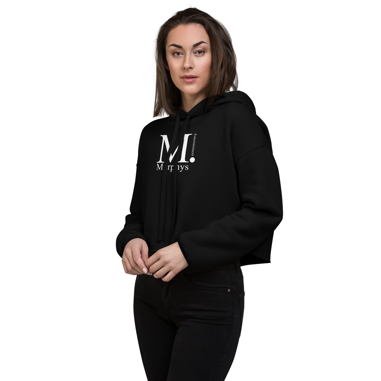 Murphys Entertainment Crop Hoodie