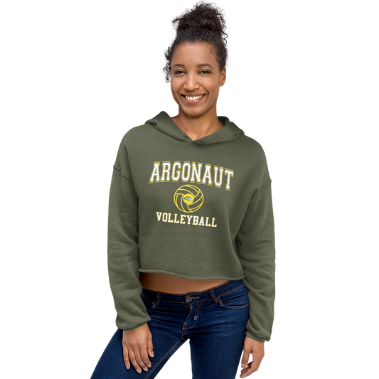 Argonaut Volleyball Crop Hoodie