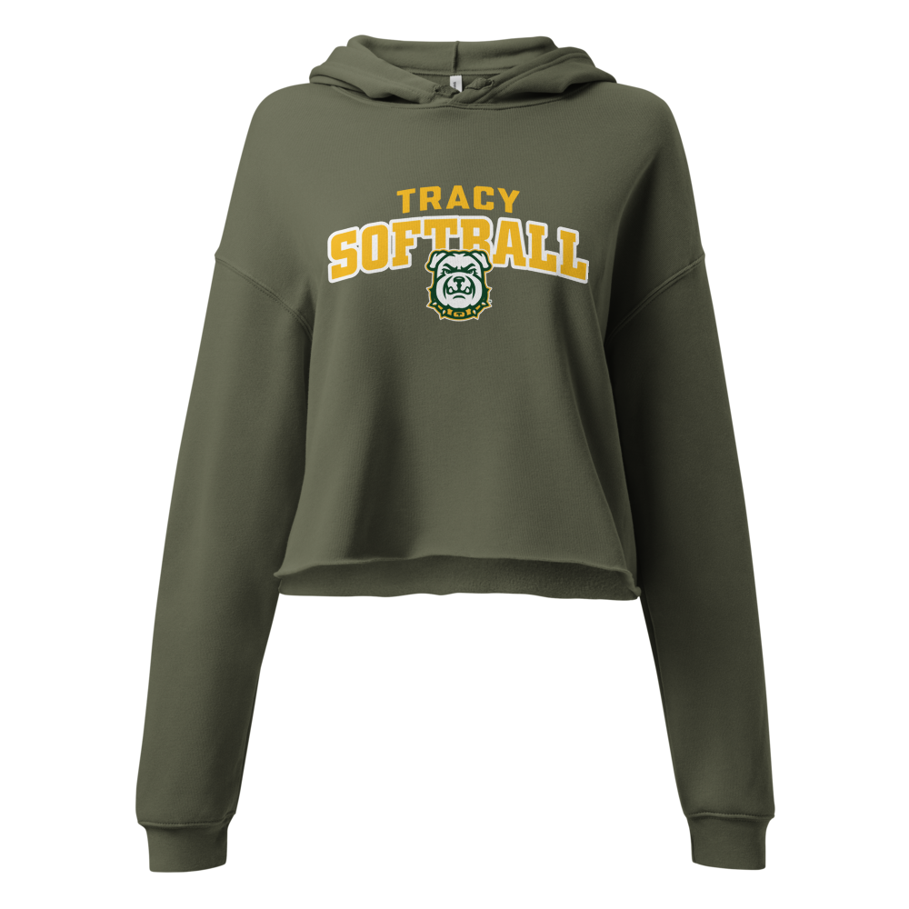 Tracy Softball New Women's Cropped Hoodie