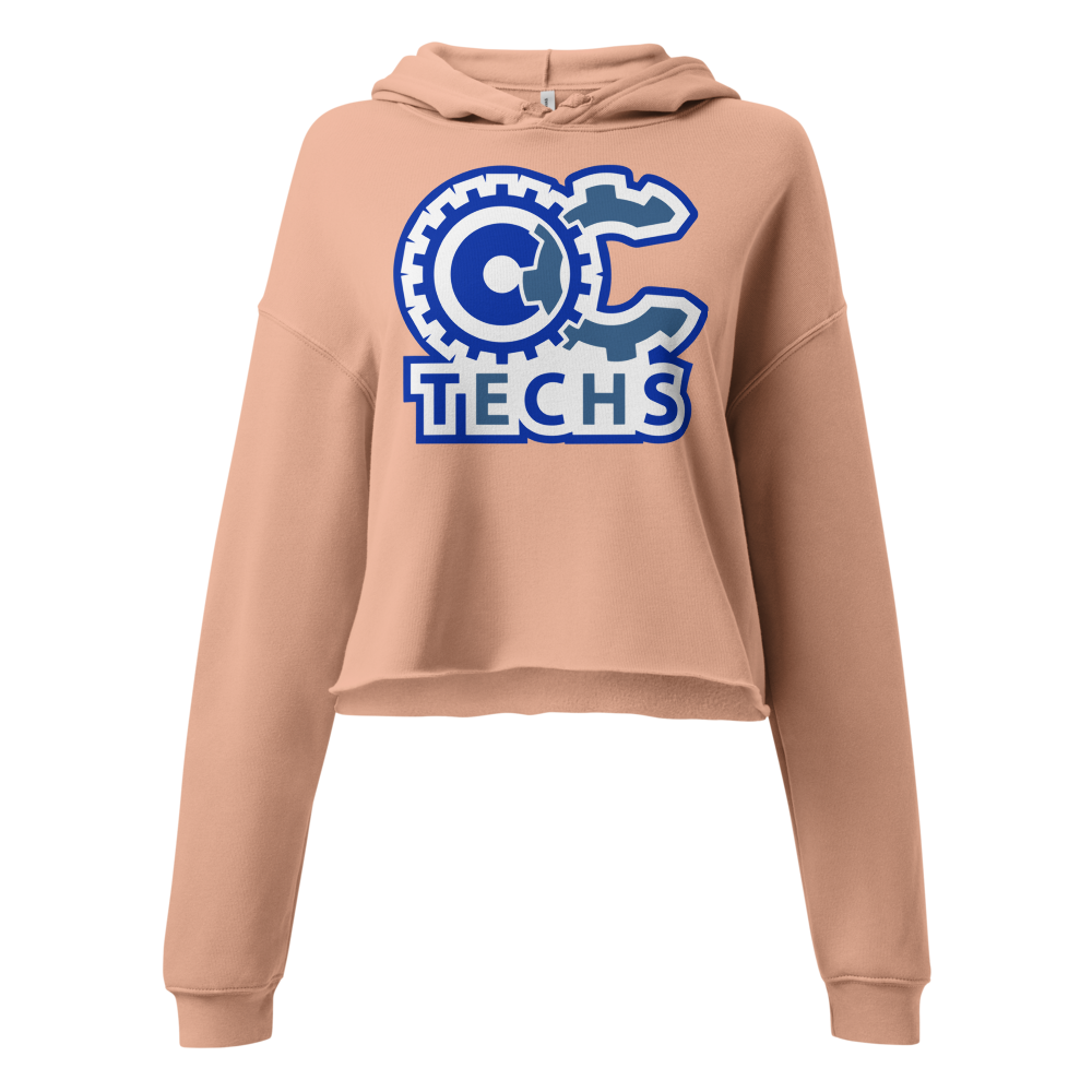 OCTECHS - Women's Cropped Hoodie