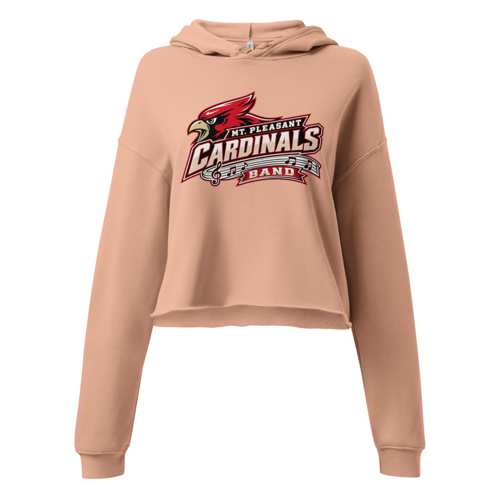 Mt. Pleasant Band - Women's Cropped Hoodie