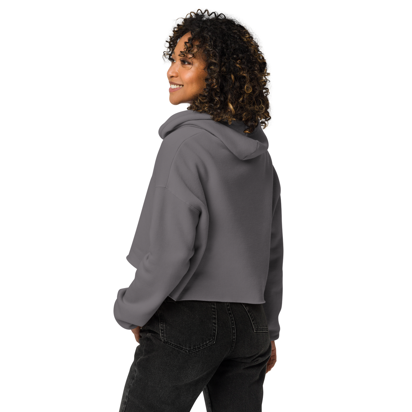 Lady Outlaws Womans Crop Hoodie