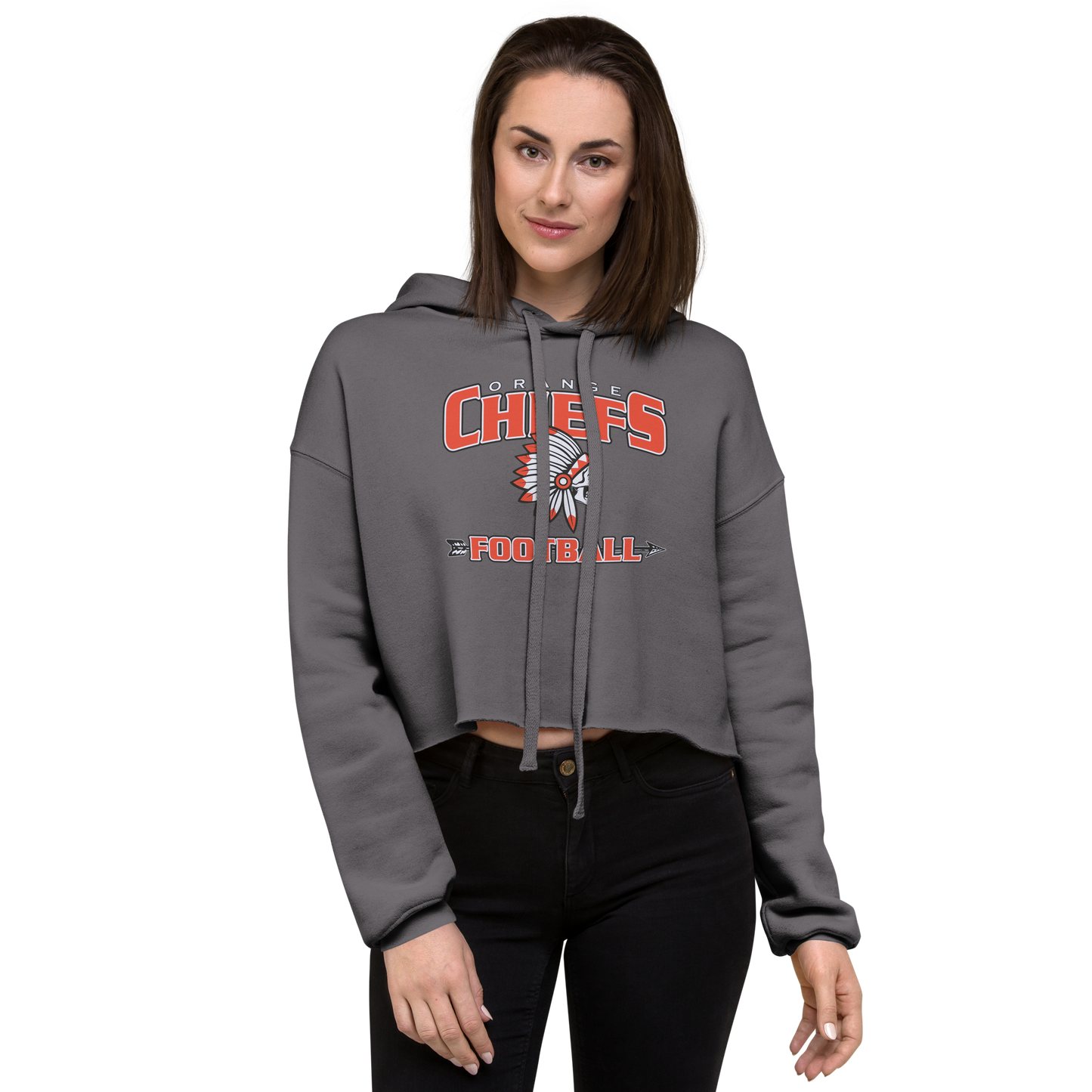 OC Chiefs Crop Hoodie