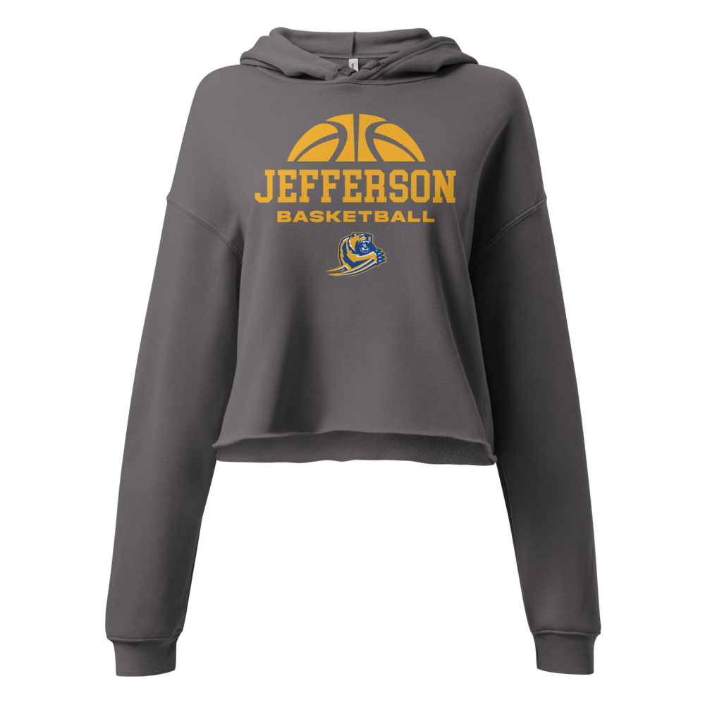Jefferson Basketball Women's Cropped Hoodie