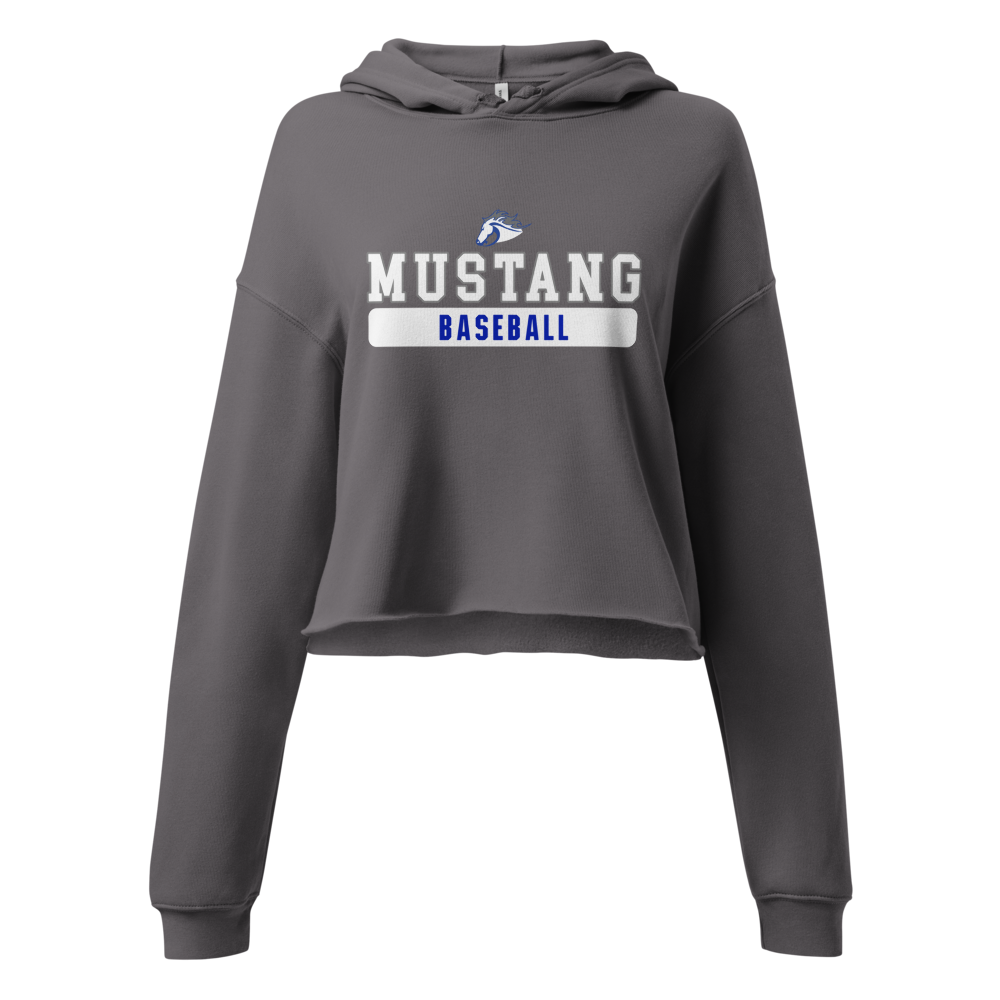 Mountain House Baseball Women's Cropped Hoodie