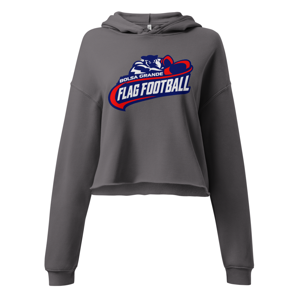 Bolsa Grande Flag Football Women's Cropped Hoodie