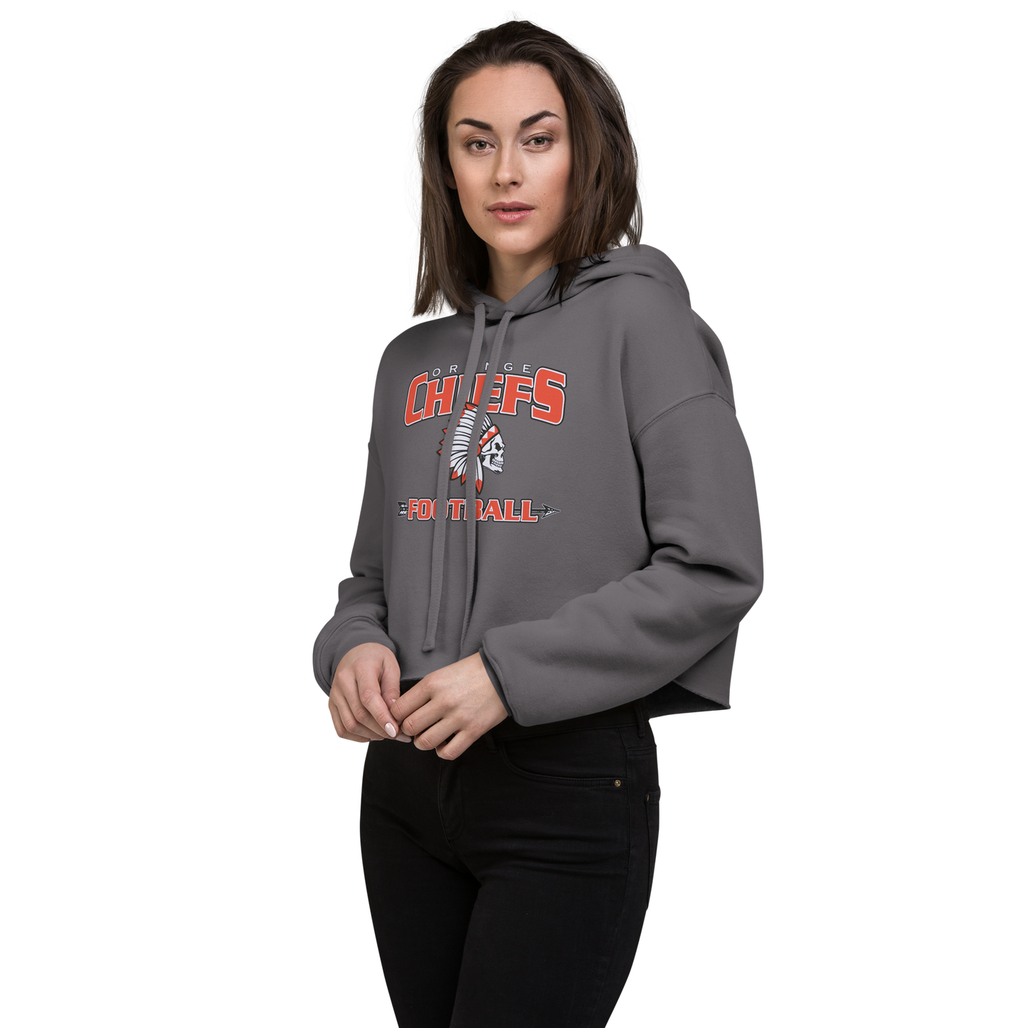 OC Chiefs Crop Hoodie