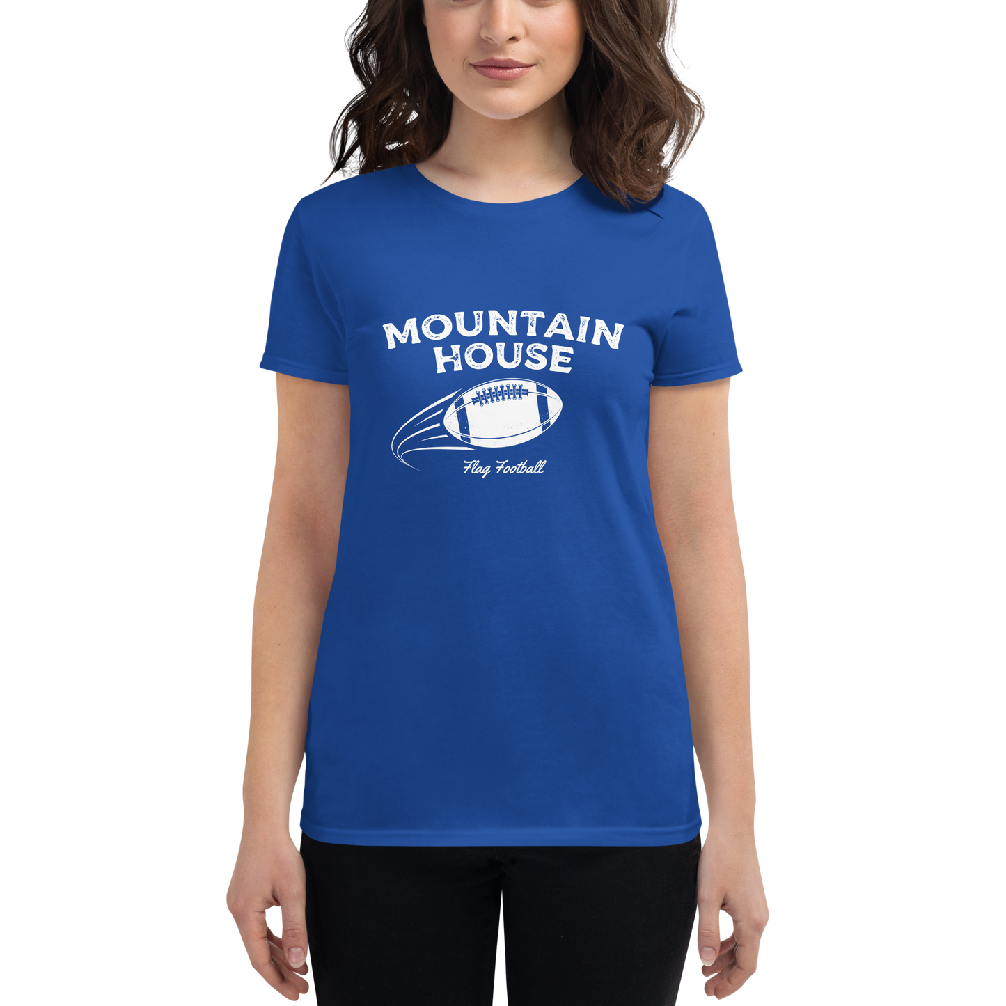 Mountain House Flag Football Women's short sleeve t-shirt