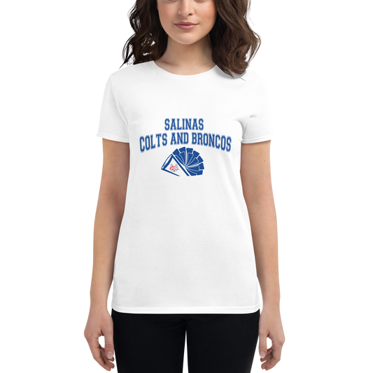 Colts & Broncos Cheer Women's t-shirt