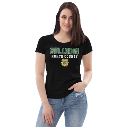 Women's North County Bulldogs fitted eco tee