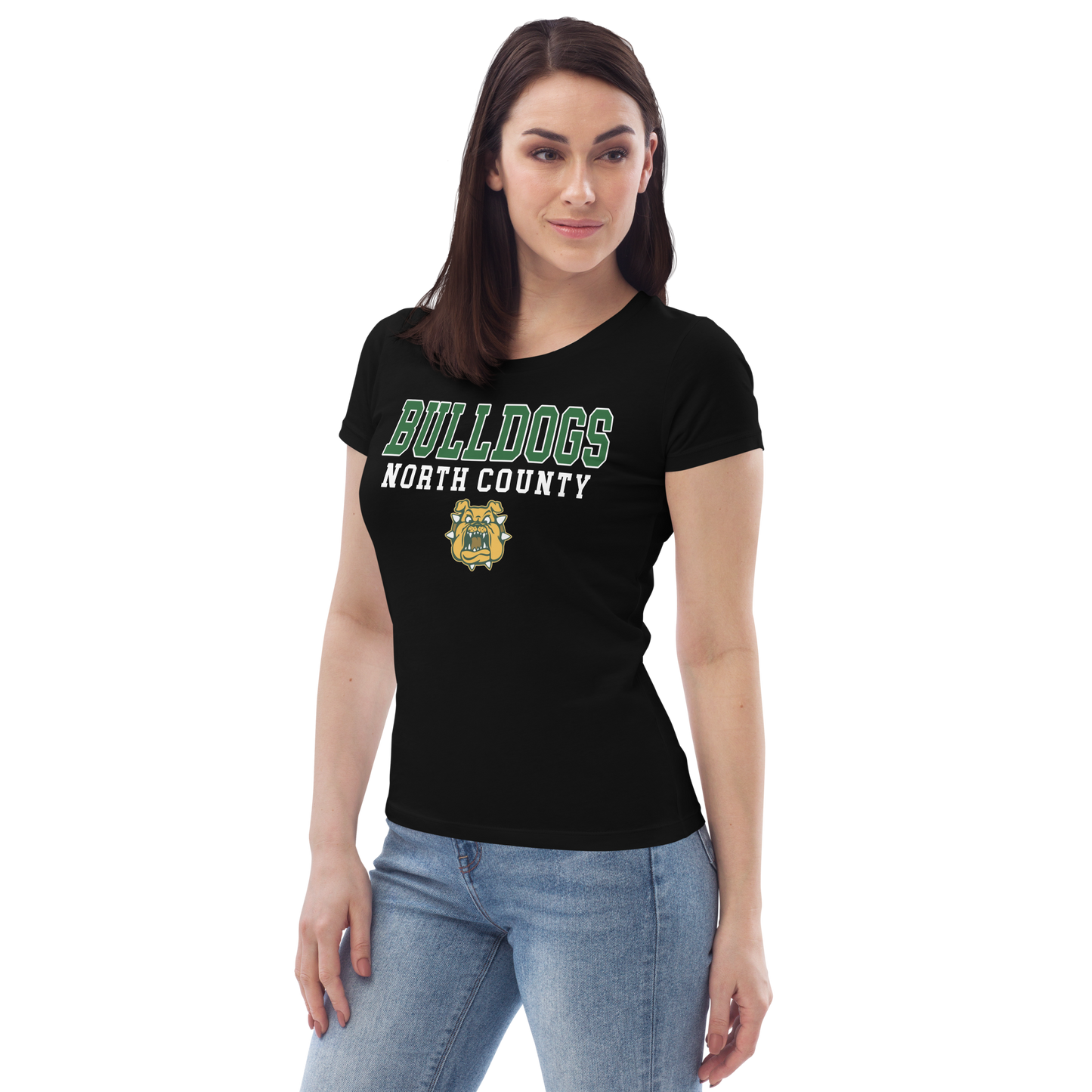 Women's North County Bulldogs fitted eco tee