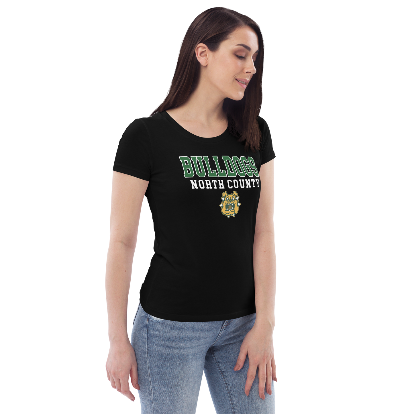 Women's North County Bulldogs fitted eco tee