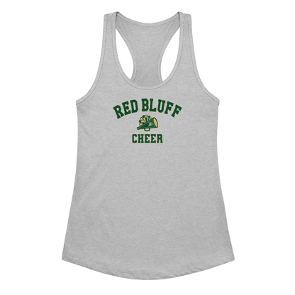 Red Bluff High School Cheer Women’s fitted tank top