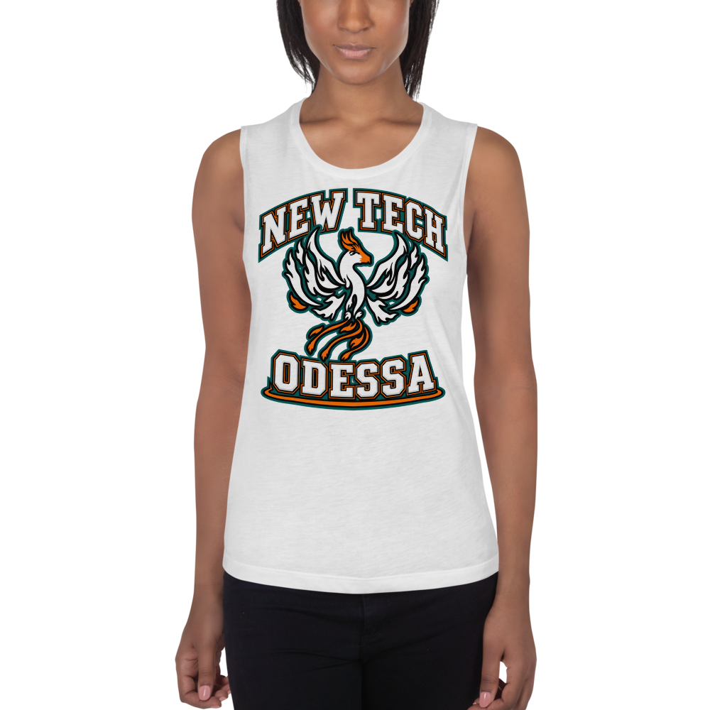 New Tech Odessa - Women's Muscle Tank