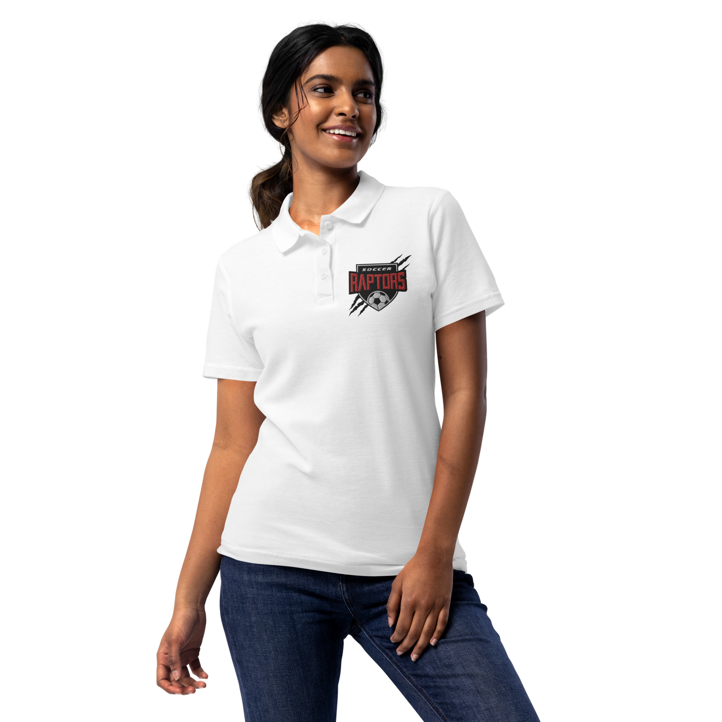 Raptors Soccer Women’s pique polo shirt