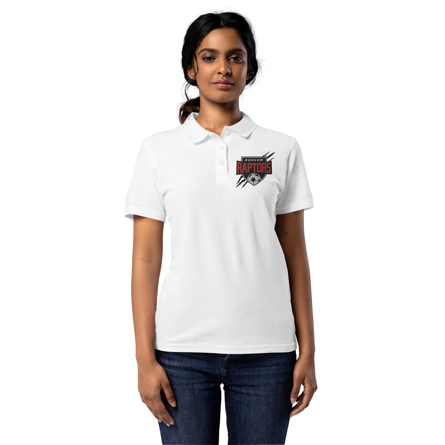 Raptors Soccer Women’s pique polo shirt