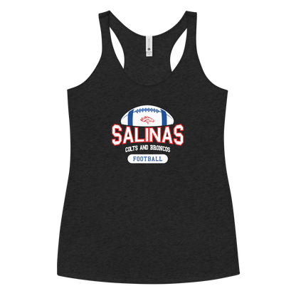 Salinas Colts and Broncos Football Women's Racerback Tank