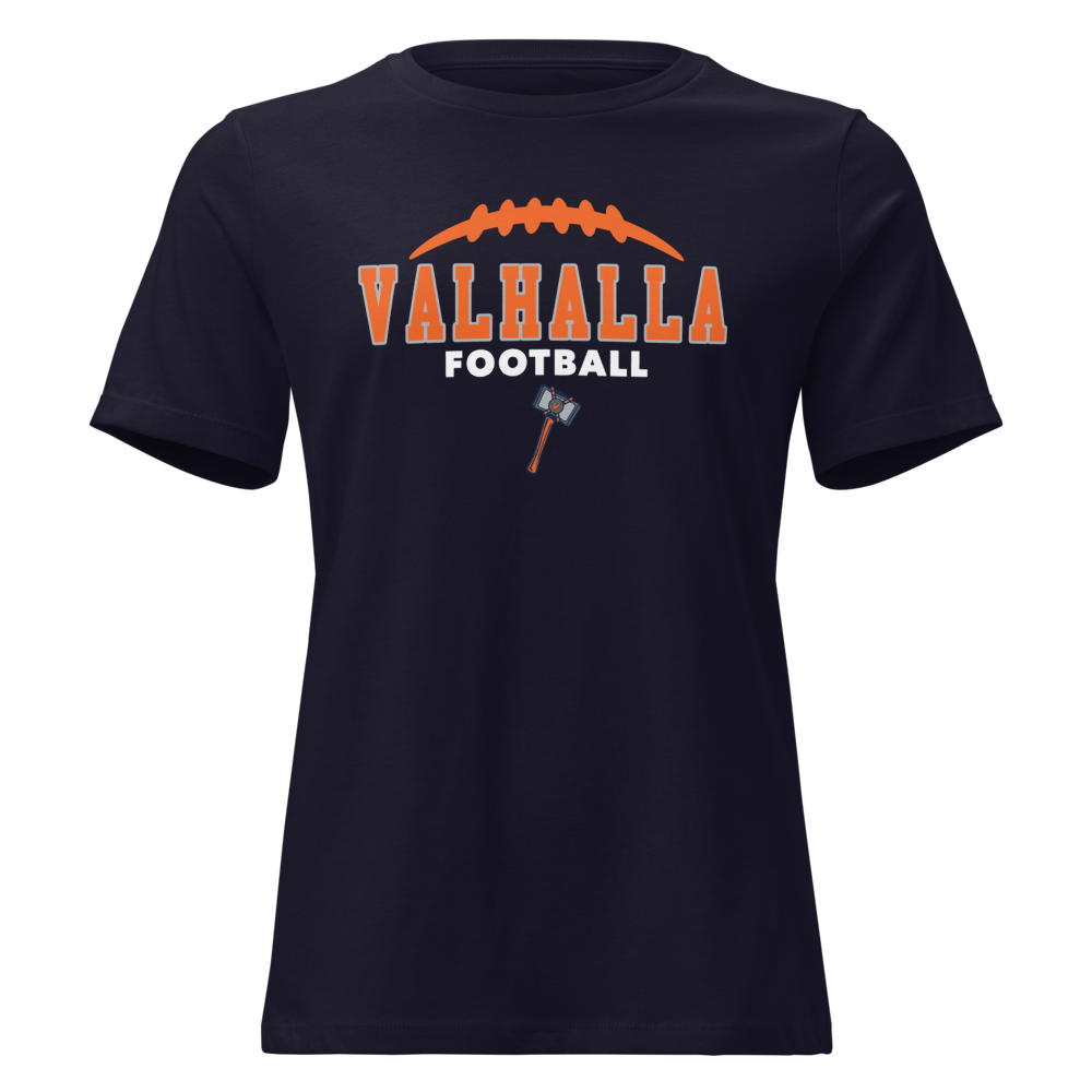 Valhalla High School Football Women's Relaxed T-Shirt
