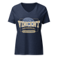 Vincent Memorial Flag Football Women’s v-neck t-shirt