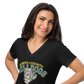 Women’s North County Bulldogs relaxed v-neck t-shirt