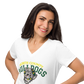Women’s North County Bulldogs relaxed v-neck t-shirt