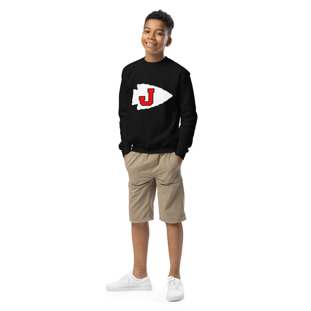Jennings High School Youth Crew Neck Sweatshirt