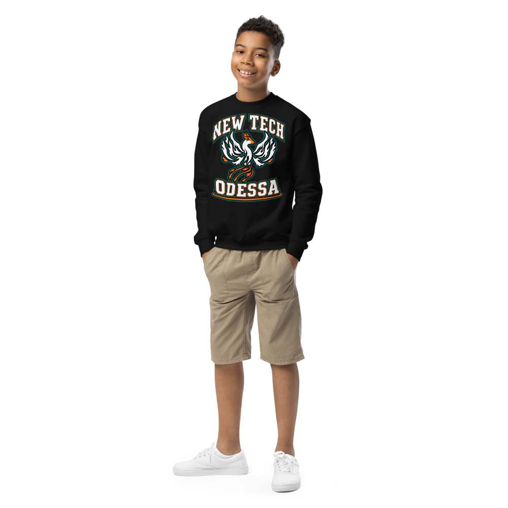 New Tech Odessa - Youth Crew Neck Sweatshirt