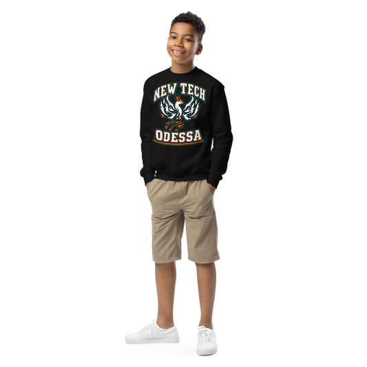 New Tech Odessa - Youth Crew Neck Sweatshirt
