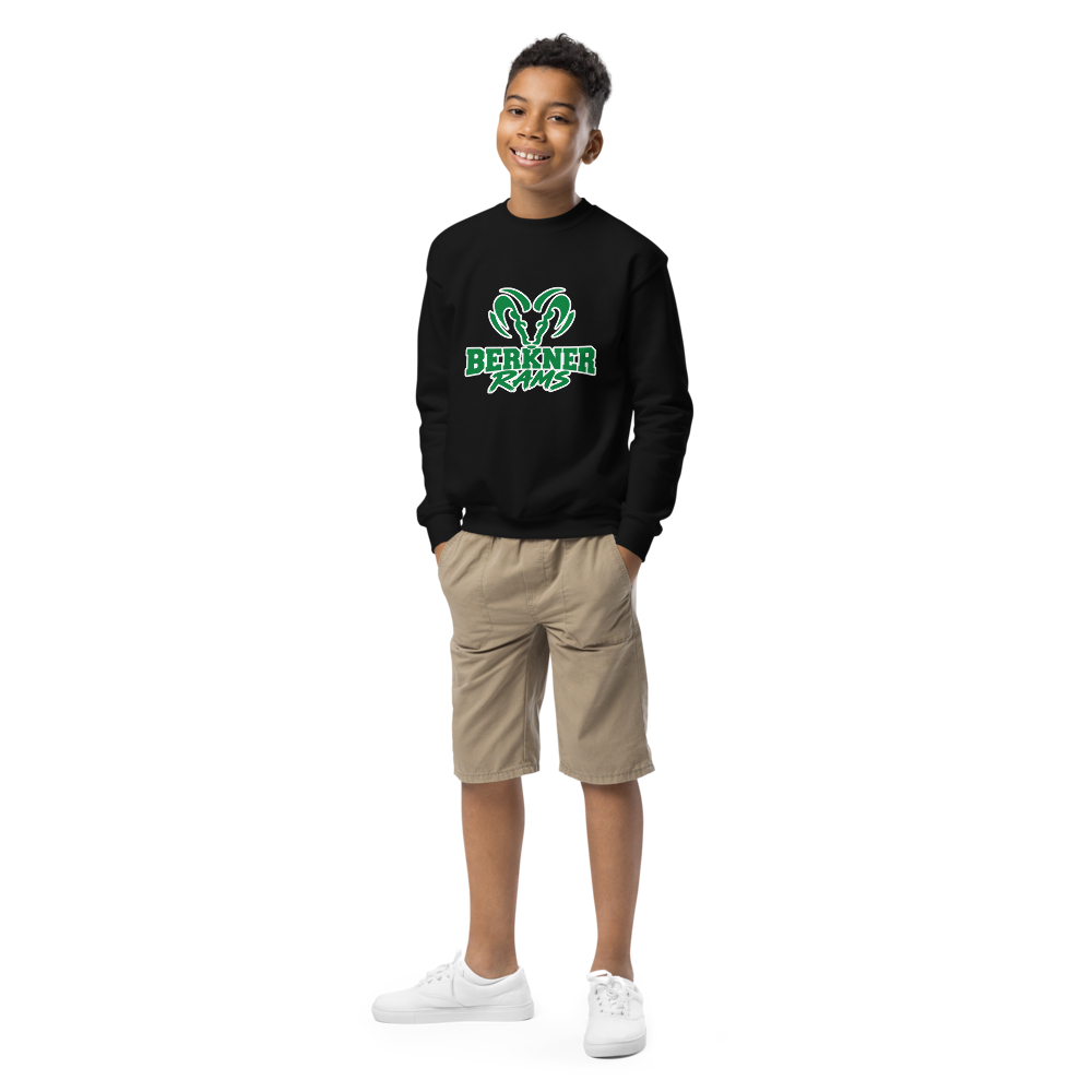 Berkner Athletics - Youth Crew Neck Sweatshirt