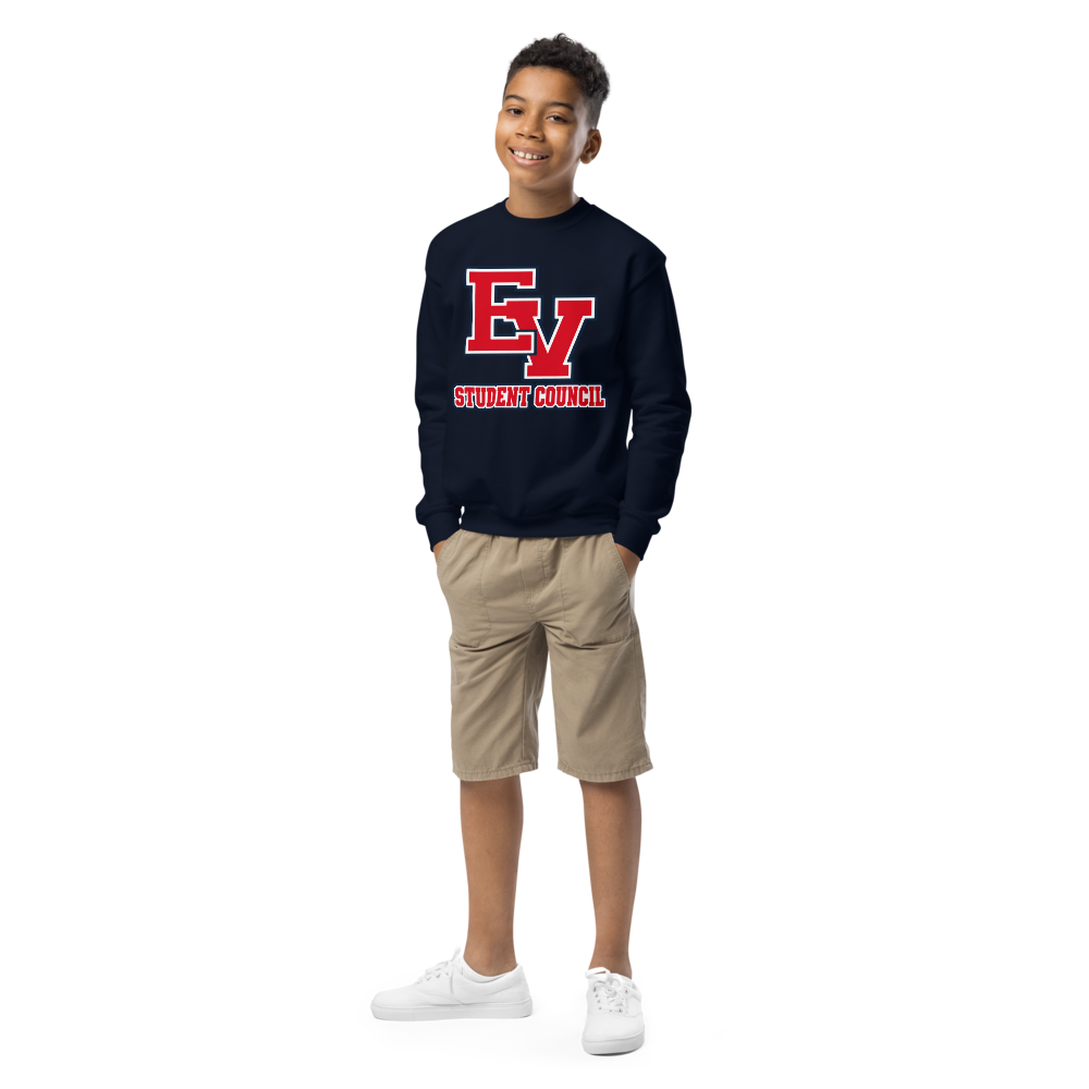 East View Student Council - Youth Crew Neck Sweatshirt