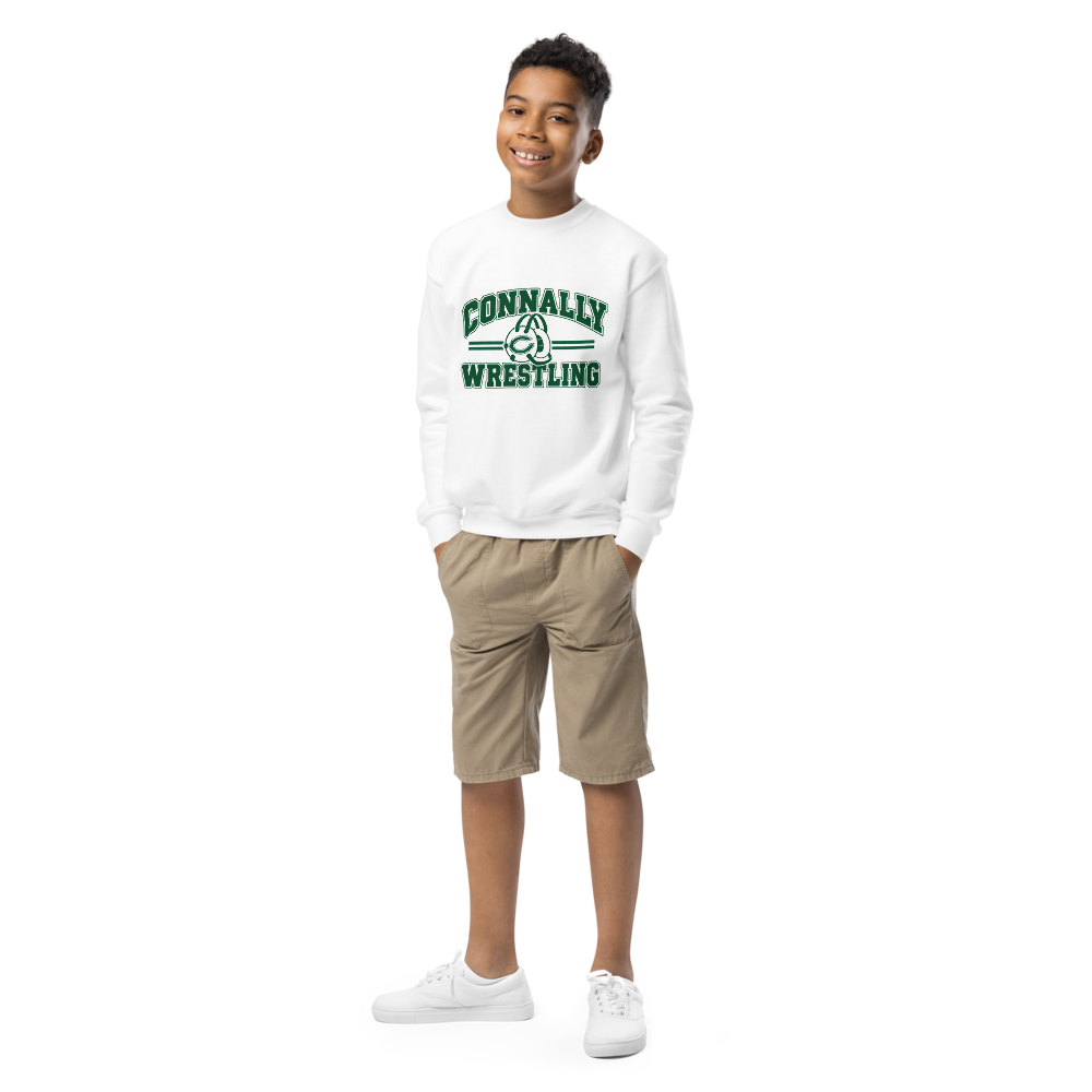 Connally Wrestling - Youth Crew Neck Sweatshirt