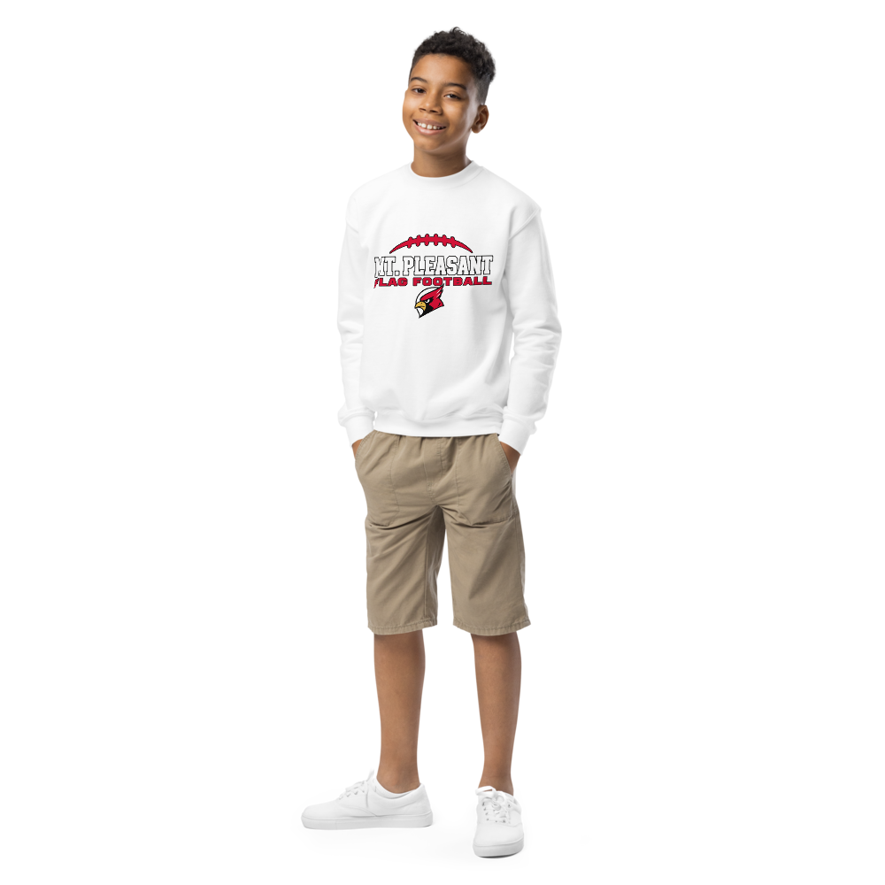 Mt. Pleasant Flag Football - Youth Crew Neck Sweatshirt
