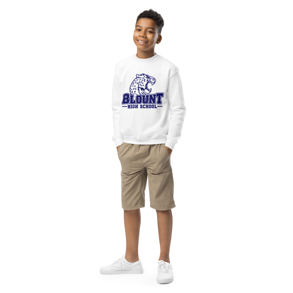 Blount High School - Youth Crew Neck Sweatshirt