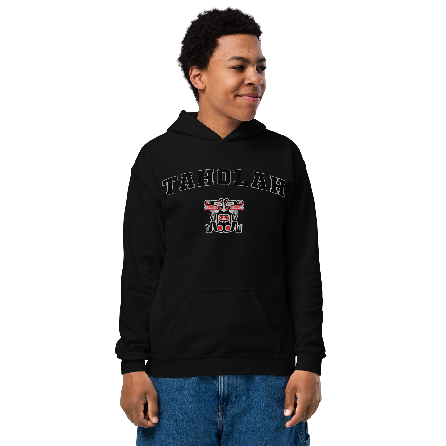 Taholah Youth heavy blend hoodie