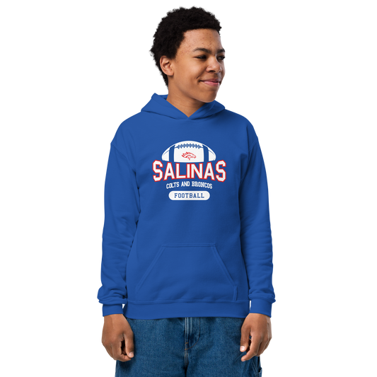 Salinas Colts and Broncos Football-Youth heavy blend hoodie