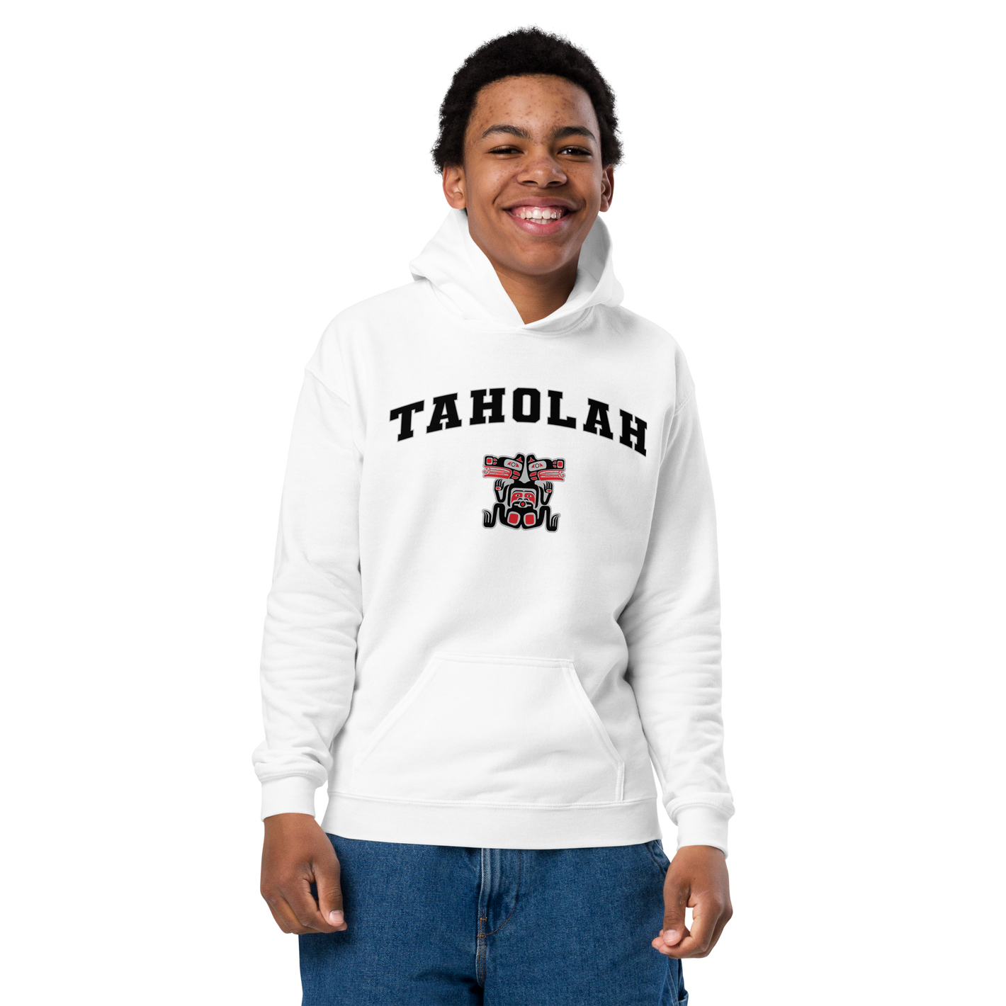Taholah Youth heavy blend hoodie