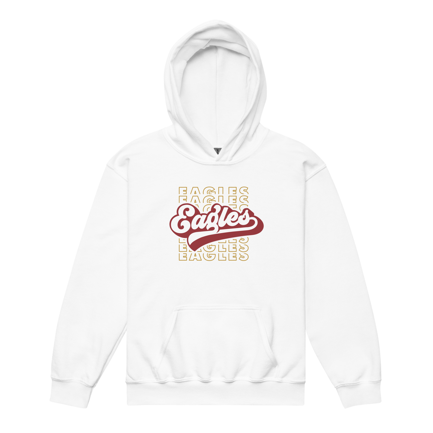 SRVCA Eagles Front Youth Hoodie