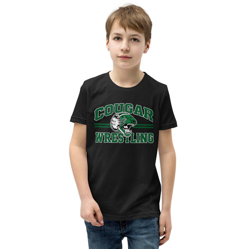 Cougar Wrestling - Youth Staple Tee