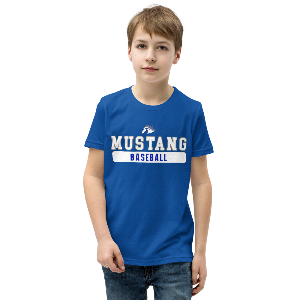 Mountain House Baseball Youth Staple Tee