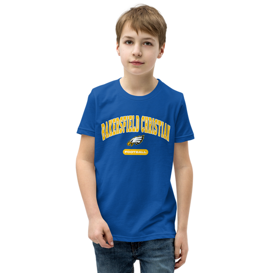 Bakersfield Christian Football Youth Staple Tee