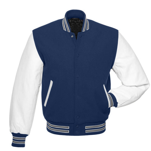極美品　ADEAM　Varsity Jacket　42595　ネイビー　S LaJollaCountryDay_96456153-